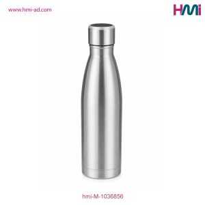 Promotional Double Wall stainless steel Bottle 56 | Promotional Double Wall Steel Bottle with branding in Germany | hmi-M-1036856 | Image 01