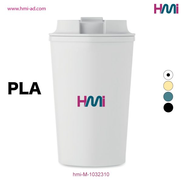 Promotional Double wall PLA Tumbler Germany | Promotional Double Wall Tumbler with branding in Germany | hmi-M-1032310 | Image 02