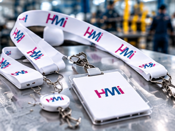Promotional lanyards and ID card solutions with logo for industrial companies in Germany