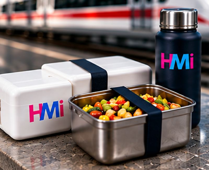 Branded lunch boxes for railway companies in Germany
