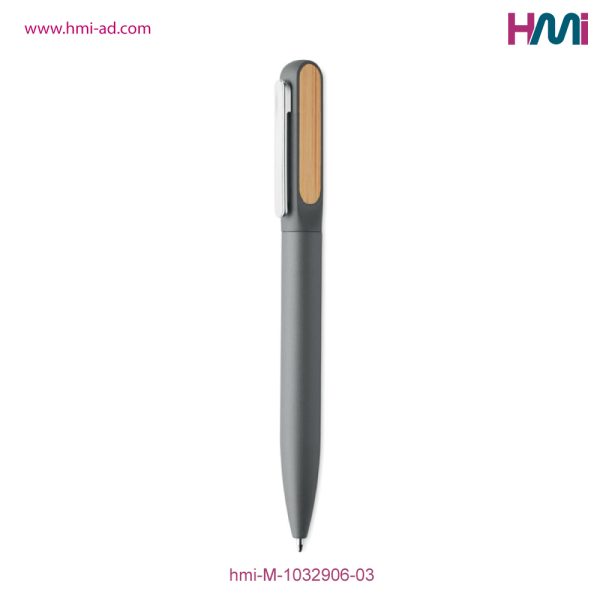 Promotional Metal Bamboo Ball Pen with branding in Germany | Promotional recycled ball pen with logo in Germany | hmi-M-1032906-03 | Image 05