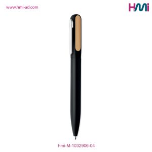Promotional Metal Bamboo Ball Pen with branding in Germany | Promotional recycled ball pen with logo in Germany | hmi-M-1032906-04 | Image 07