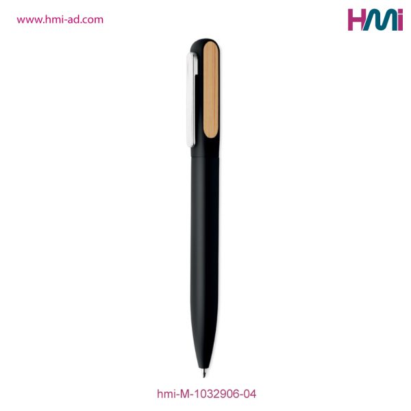 Promotional Metal Bamboo Ball Pen with branding in Germany | Promotional recycled ball pen with logo in Germany | hmi-M-1032906-04 | Image 07