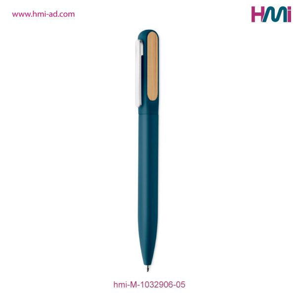Promotional Metal Bamboo Ball Pen with branding in Germany | Promotional recycled ball pen with logo in Germany | hmi-M-1032906-05 | Image 08
