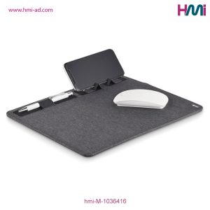 Promotional Multifunctional RPET Mouse Mat with branding in Germany | Promotional Wireless fast charger mouse pad with logo in Germany | hmi-M-1036416 | Image 06