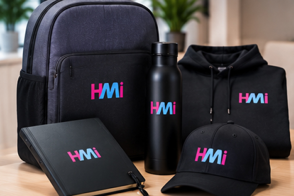 Employee welcome kits with branded promotional products in Germany
