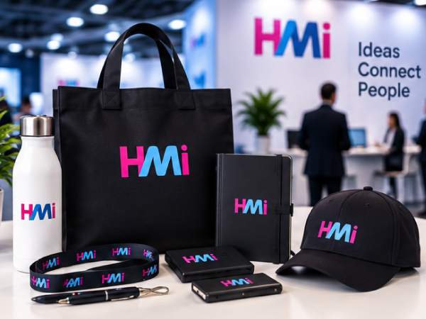 Promotional Event Kit with custom logo branding in Germany