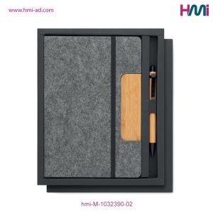 Promotional RPET Notebook Pen Set with branding in Germany | Promotional Notebook and pen with custom logo in Germany | hmi-M-1032390-02 | Image 10