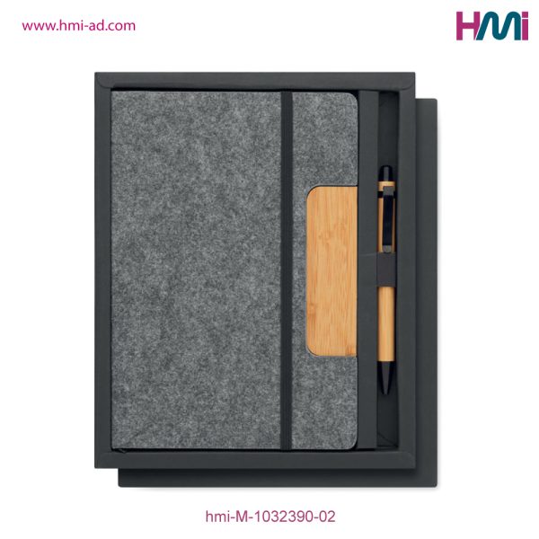 Promotional RPET Notebook Pen Set with branding in Germany | Promotional Notebook and pen with custom logo in Germany | hmi-M-1032390-02 | Image 10