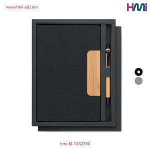 Promotional RPET Notebook Pen Set with branding in Germany | Promotional Notebook and pen with custom logo in Germany | hmi-M-1032390 | Image 03
