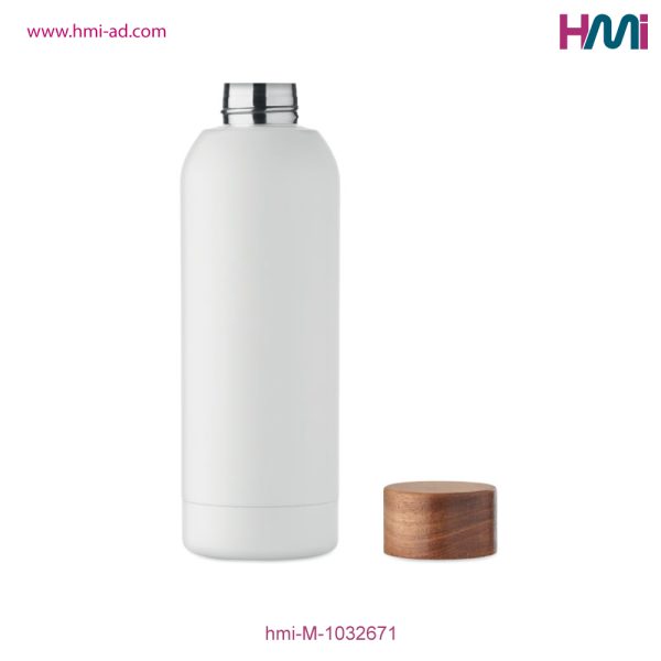 Promotional Single wall recycled bottle with branding | Promotional Stainless Steel Bottle with custom Logo Germany | hmi-M-1032671 | Image 03