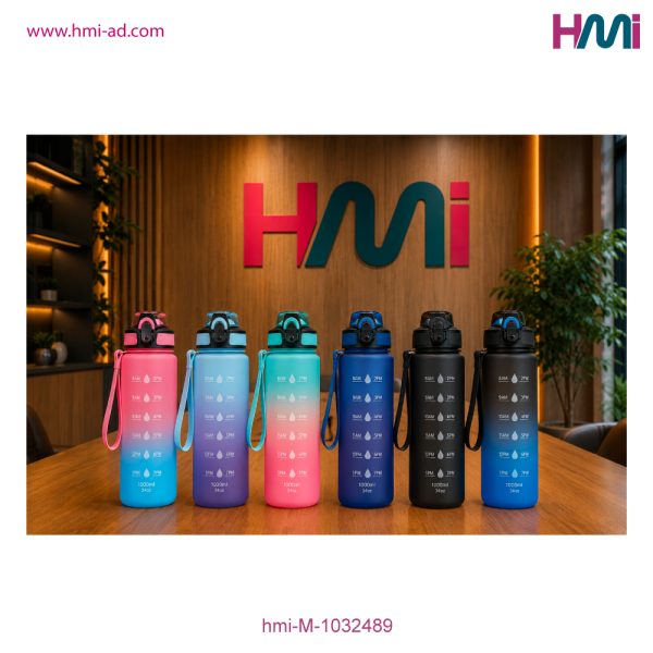 Promotional Sport Water Bottle with branding in Germany | Promotional RPET Water Bottle Germany | hmi-M-1032489 | Image 15