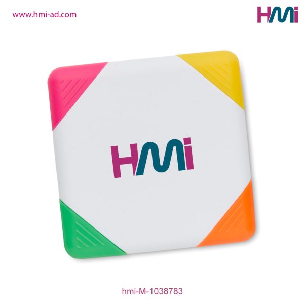 Promotional Square shaped Marker with logo branding in Germany | Promotional Marker with Logo print in Germany | hmi-M-1038783 | Image 02
