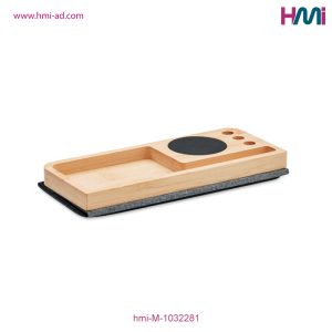 Promotional Wireless Charger Bamboo Mouse Pad with branding in Germany | Promotional Bamboo Mouse Mat with custom Logo in Germany | hmi-M-1032281 | Image 09