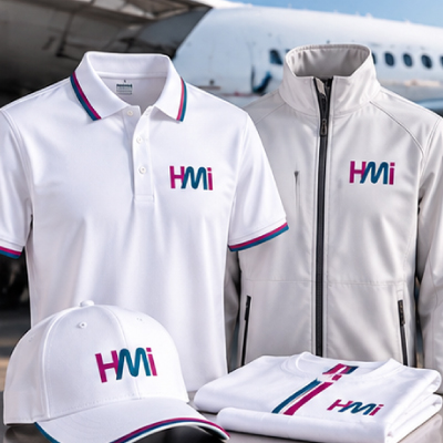 Branded apparel and uniforms for aviation companies in Germany