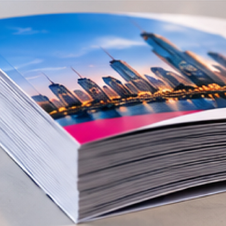 Adhesive and perfect binding for printed brochures