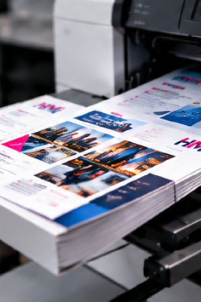 Digital brochure printing for short runs and urgent orders