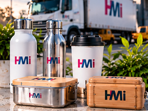 Promotional drinkware and lunch boxes with logo in Germany