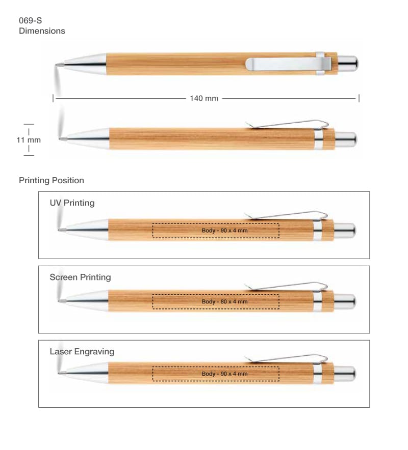 Bamboo Pen Printing