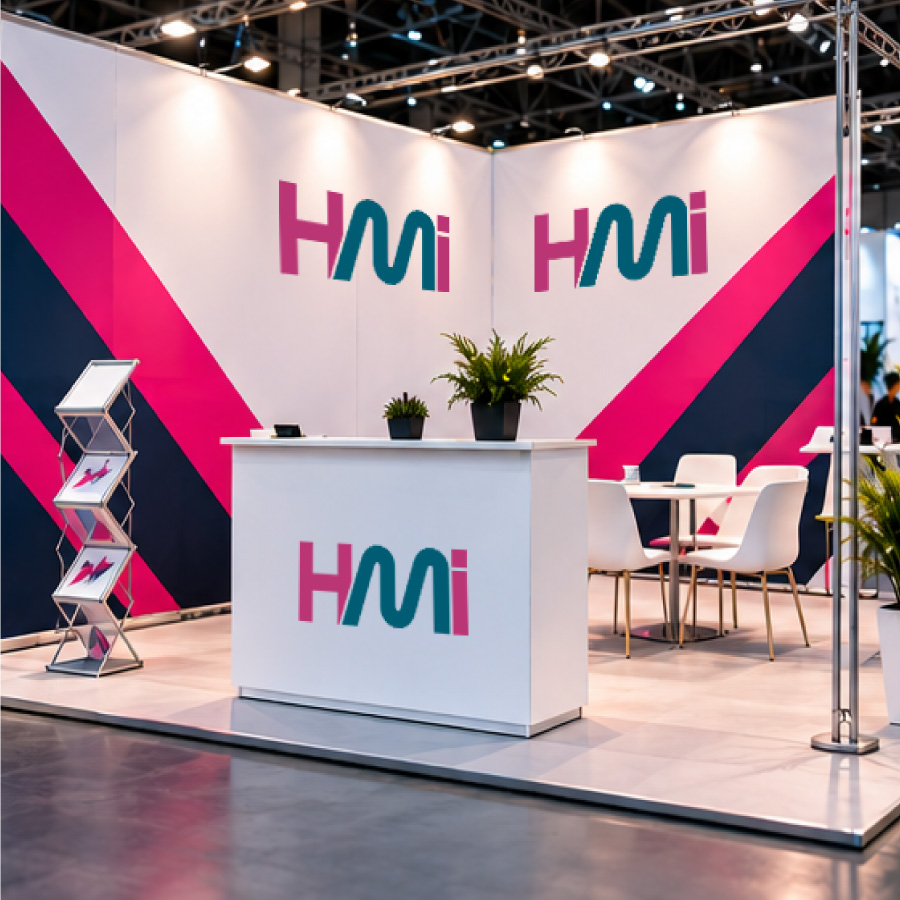 Event displays and trade show printing for transport companies in Germany