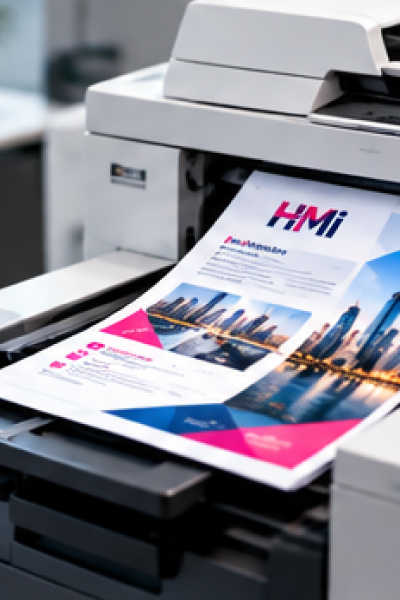 Laser printing for urgent brochure copies and business documents