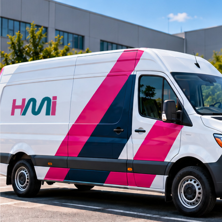 Vehicle graphics and vehicle printing for transport companies in Germany
