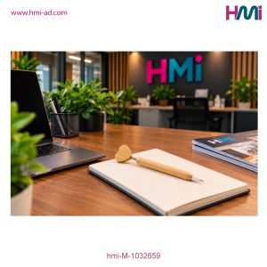 Promotional Bamboo Heart Ball Pen with logo branding in Germany | Promotional Eco-Friendly Ball Pen with logo | HMi | hmi-ad | 05