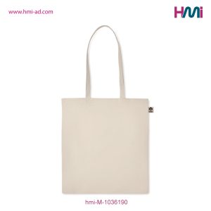 Promotional Organic Cotton Bag 90 | Promotional Organic Bag with branding in Germany | hmi-ad | hmi-M-1036190 | 03