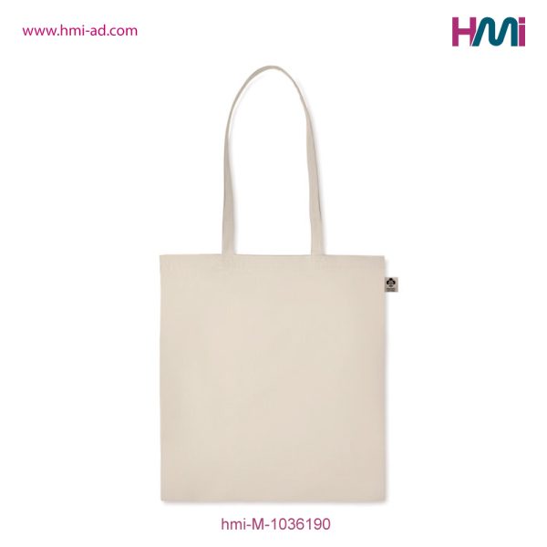 Promotional Organic Cotton Bag 90 | Promotional Organic Bag with branding in Germany | hmi-ad | hmi-M-1036190 | 03