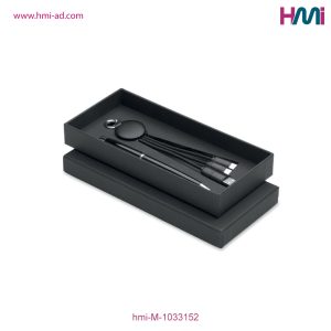 Promotional Pen & Charging Gift Set with logo in Germany | Promotional Merchandise gift set with custom Logo | HMi | hmi-ad | 04