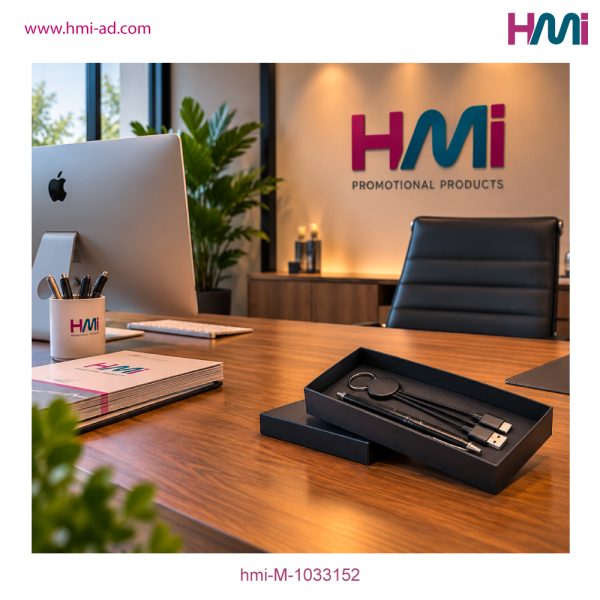 Promotional Pen & Charging Gift Set with logo in Germany | Promotional Merchandise gift set with custom Logo | HMi | hmi-ad | 06