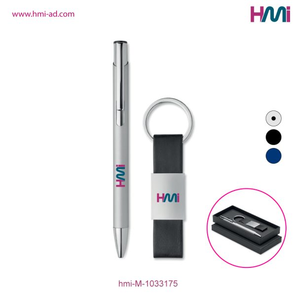 Promotional Pen & Keyring Gift Set with custom Logo in Germany | Promotional Gift sets with branding in Germany | HMi | hmi-ad | 02