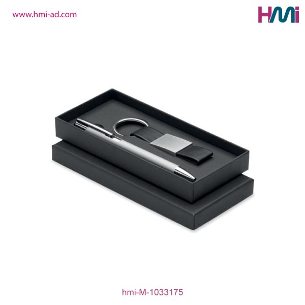 Promotional Pen & Keyring Gift Set with custom Logo in Germany | Promotional Gift sets with branding in Germany | HMi | hmi-ad | 07