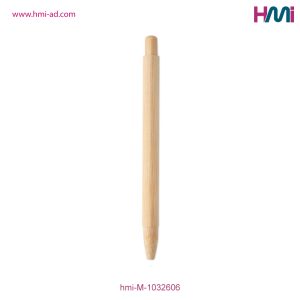 Promotional Push Button Pen with branding in Germany | Promotional Eco-Friendly Bamboo Pen with Custom Logo | HMi | hmi-ad | 04