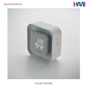 Promotional Recycled LED Clock with custom logo in Germany | Promotional Desk Clock with branding in Germany | HMi | hmi-ad | 06