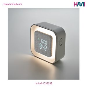 Promotional Recycled LED Clock with custom logo in Germany | Promotional Desk Clock with branding in Germany | HMi | hmi-ad | 09