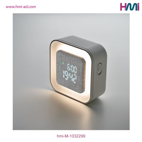 Promotional Recycled LED Clock with custom logo in Germany | Promotional Desk Clock with branding in Germany | HMi | hmi-ad | 09