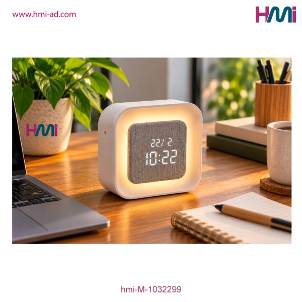 Promotional Recycled LED Clock with custom logo in Germany | Promotional Desk Clock with branding in Germany | HMi | hmi-ad | 11
