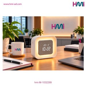 Promotional Recycled LED Clock with custom logo in Germany | Promotional Desk Clock with branding in Germany | HMi | hmi-ad | 12