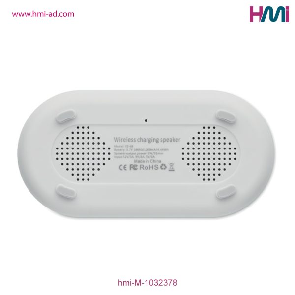 Promotional Wireless 4-in-1 Clock Station with logo branding in Germany | Promotional Technology gift item with branding in Germany | HMi | hmi-ad | 05