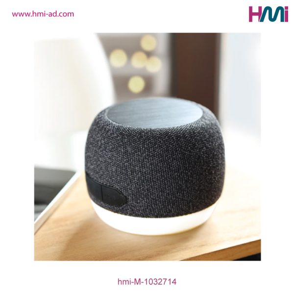 Promotional Wireless Speaker and Charger with LED with custom Logo | Promotional Wireless Charger with speaker and Logo Branding in Germany | hmi-M-1032714 | hmi-ad | 07