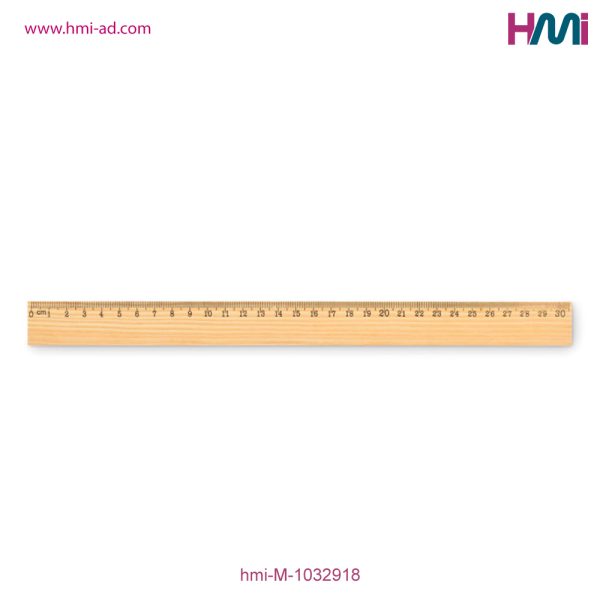 Promotional Wood Ruler with custom Logo branding | Promotional Office giveaways with branding | HMi | hmi-ad | 03