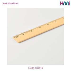 Promotional Wood Ruler with custom Logo branding | Promotional Office giveaways with branding | HMi | hmi-ad | 05