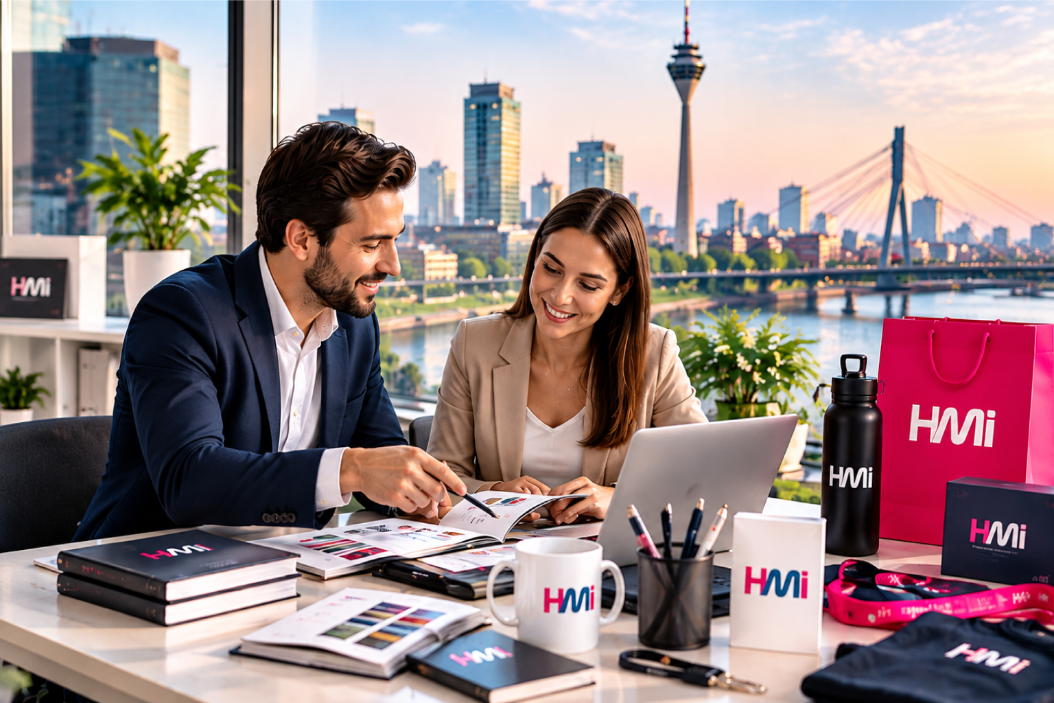 HMi consultation for promotional products and printing services in Germany