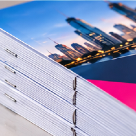 Stapled and saddle-stitched brochures