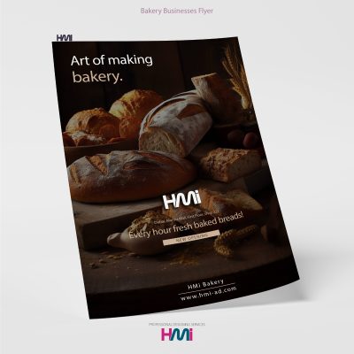 professional Bakery flyer design in Germany with HMi | HMi offers top flyer designing service in Germany | Flyer printing in Germany with HMI GmbH | HMI offers Flyer design services for businesses