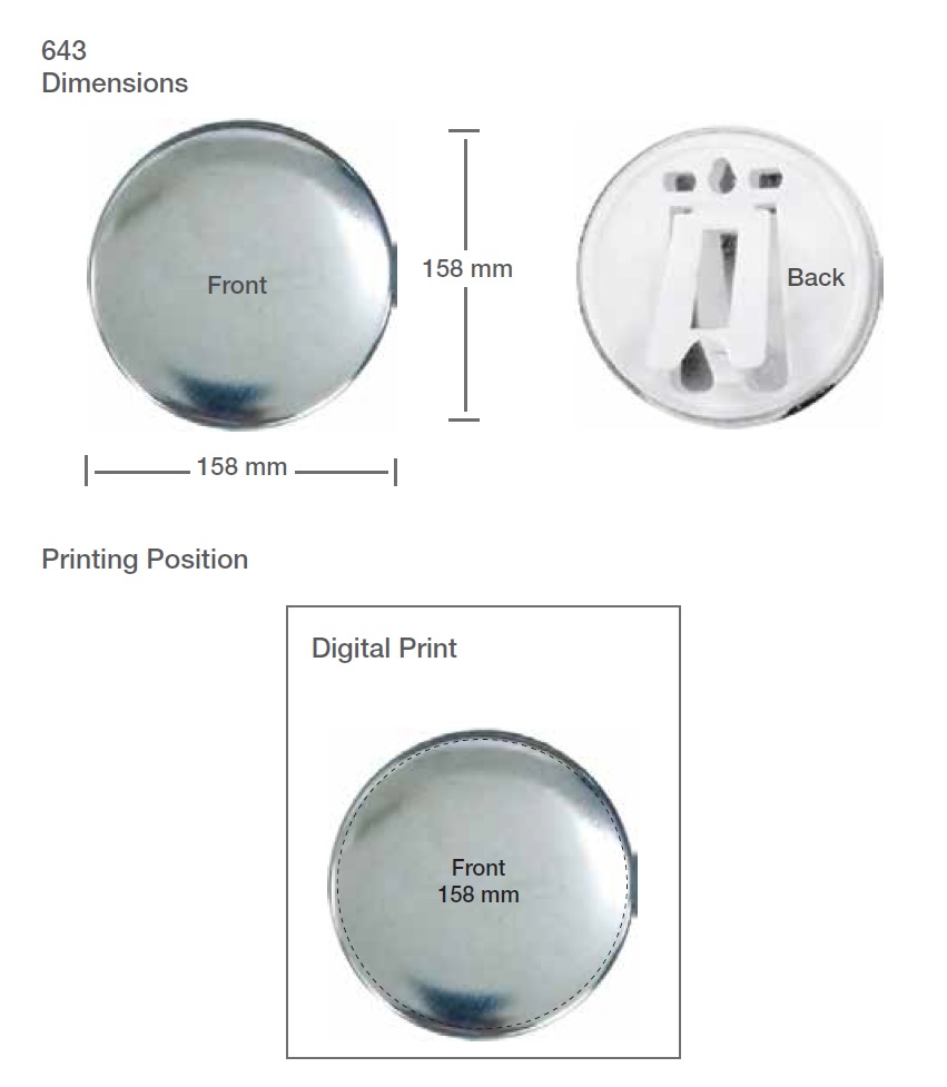 Button Printing Details
